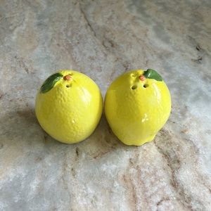 Lemons Salt and Pepper Shakers
